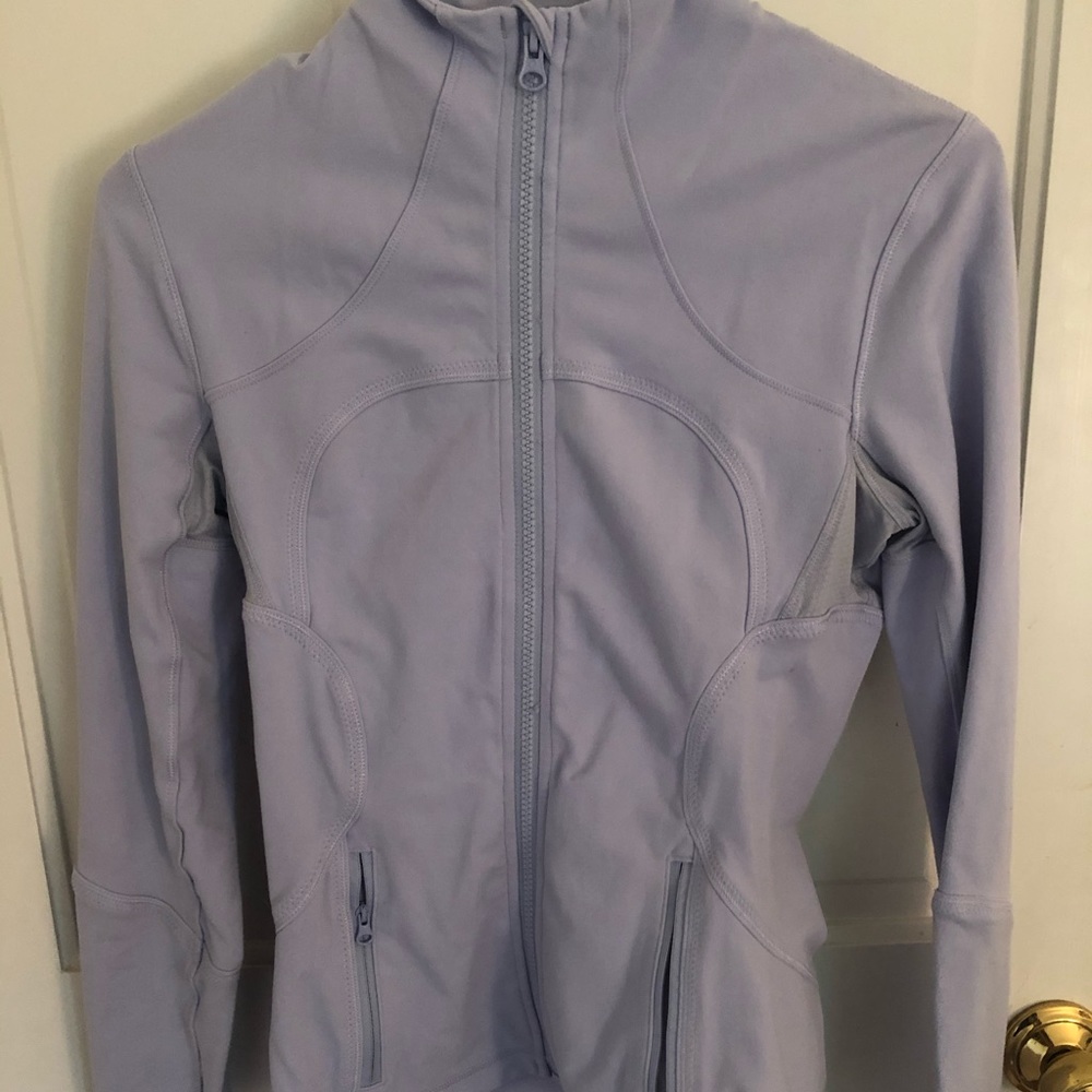 light purple lulu zip up accepting all offers!